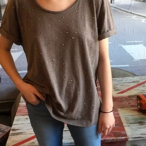 Anthropologie tee sz L